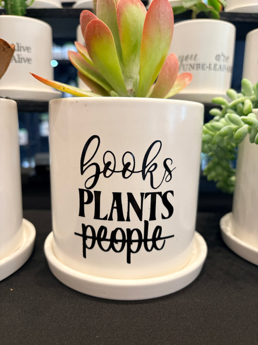 Sassy Plants - "Books, Plants, People"