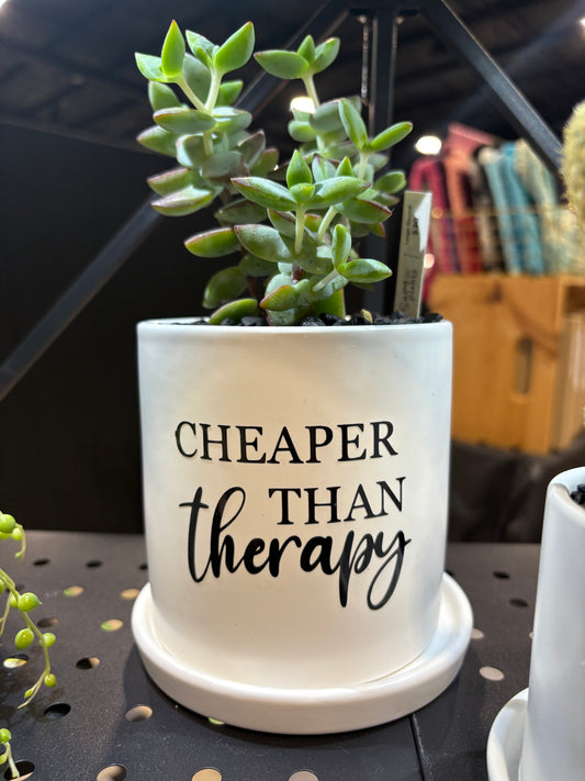 Sassy Plants - "Cheaper than therapy"