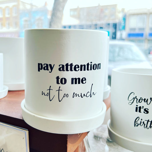 Pay attention to me, not too much image 1