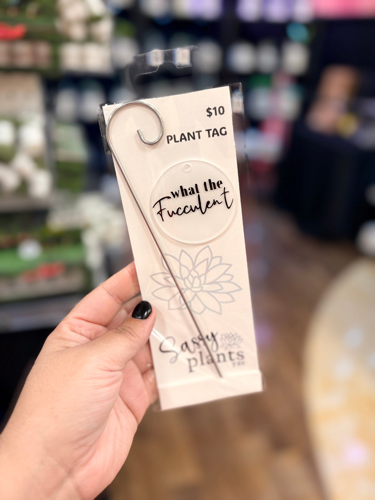 Sassy Plants - Planter Tags