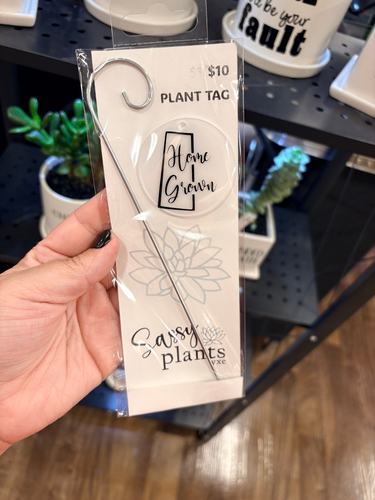 Sassy Plants - Planter Tags