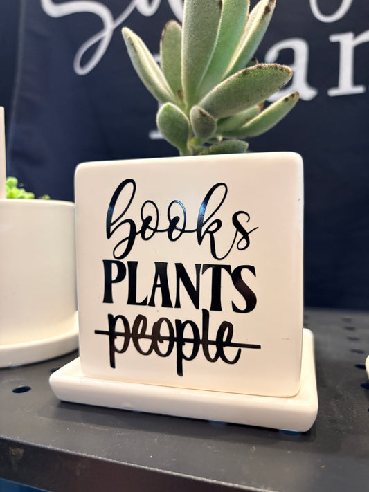 Sassy Plants - "Books, Plants, People"