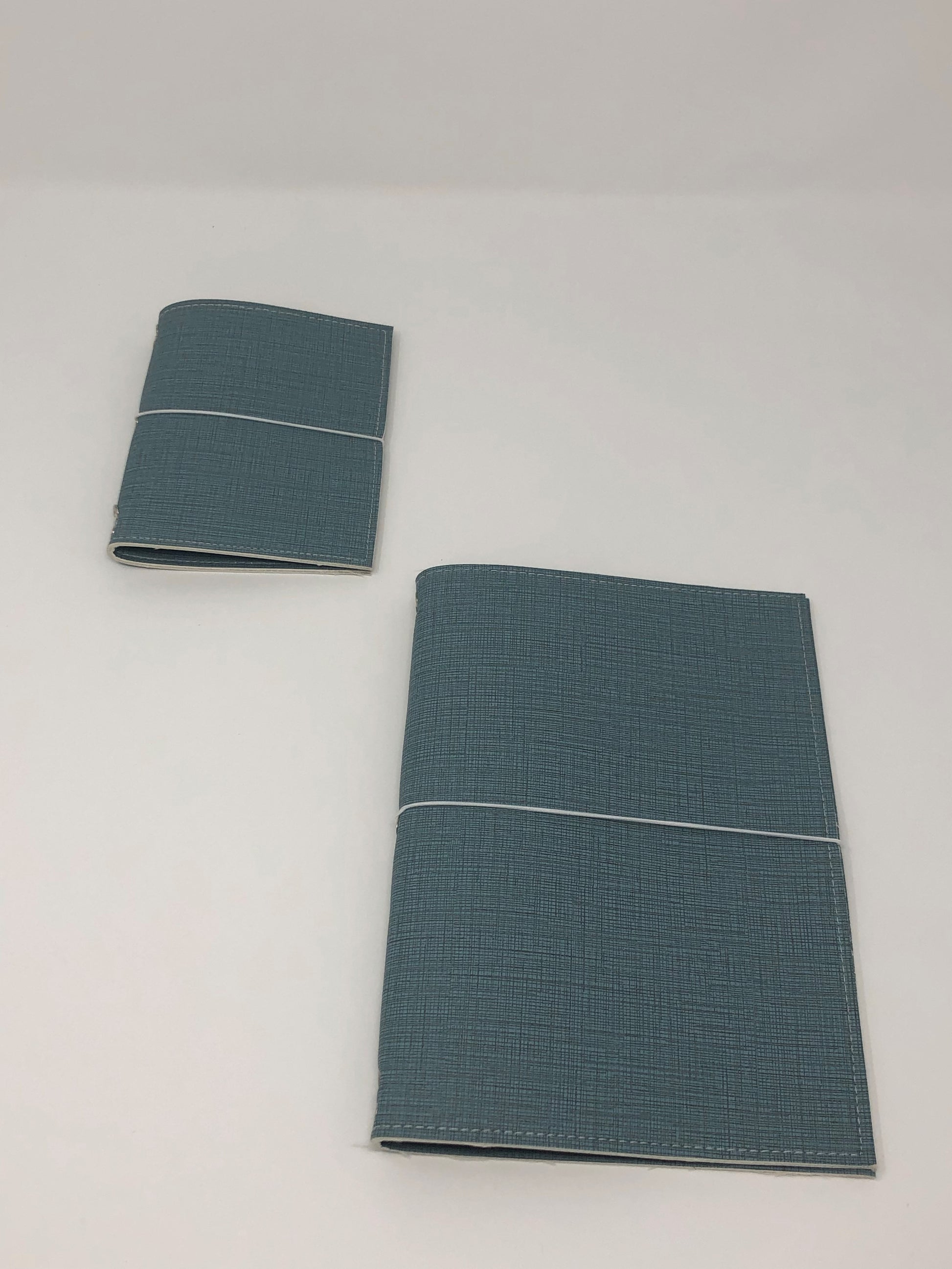 Turquoise Weave Canvas - Traveler's Notebook Cover image 1